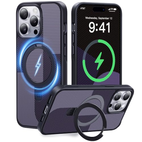 Image of CASEKOO Ultra-Magnetic Stand for iPhone 14 Pro Max Case, Iris Purple
