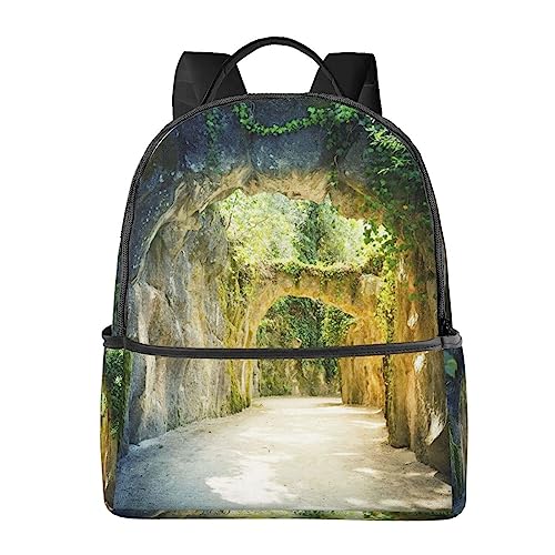 Sac à dos de travail BAFAFA imprimé noir pour le bureau le sport et les trajets