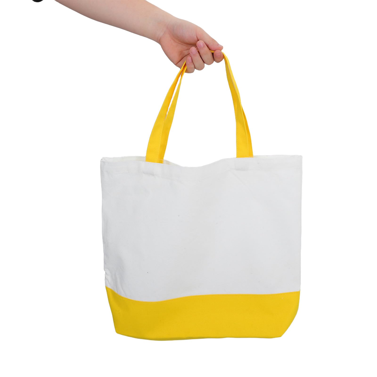 5-teiliges Set Einkaufstaschen aus Canvas für Damen, Breiter Tragegurt & Einkaufsbeutel in Verschiedenen Farben – Große Stofftasche für Lebensmittel, Bastelarbeiten Und Kreative