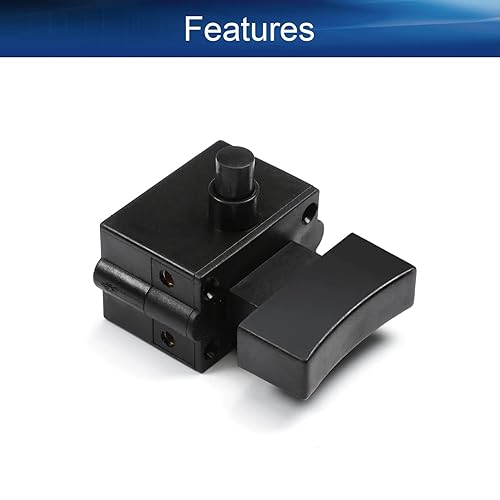 Miniatura 10 de Bettomshin Interruptor de disparo, interruptor de herramienta eléctrica para taladro eléctrico, Bosch TSB13005500 Interruptor de taladro eléctrico,