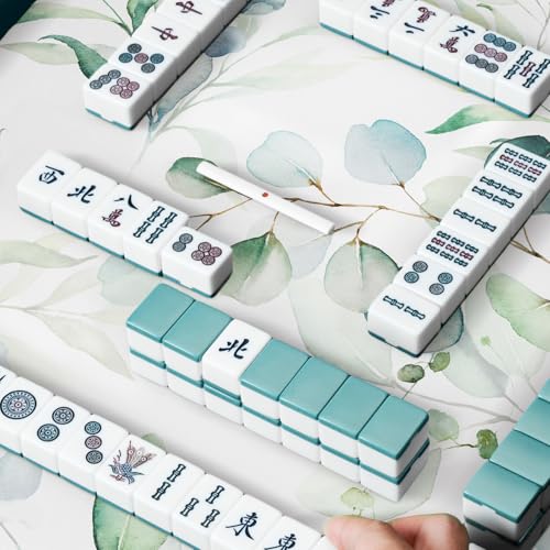 molovsiny Mahjong Mat 31.5 Inch for Table, Non-Slip Mahjong Gifts for Women by molovsiny - Used condition - Image 4