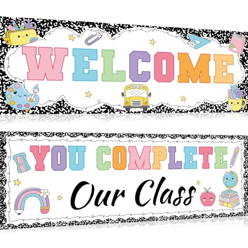 Banderoles de composition pour salle de classe faciles à installer - 2