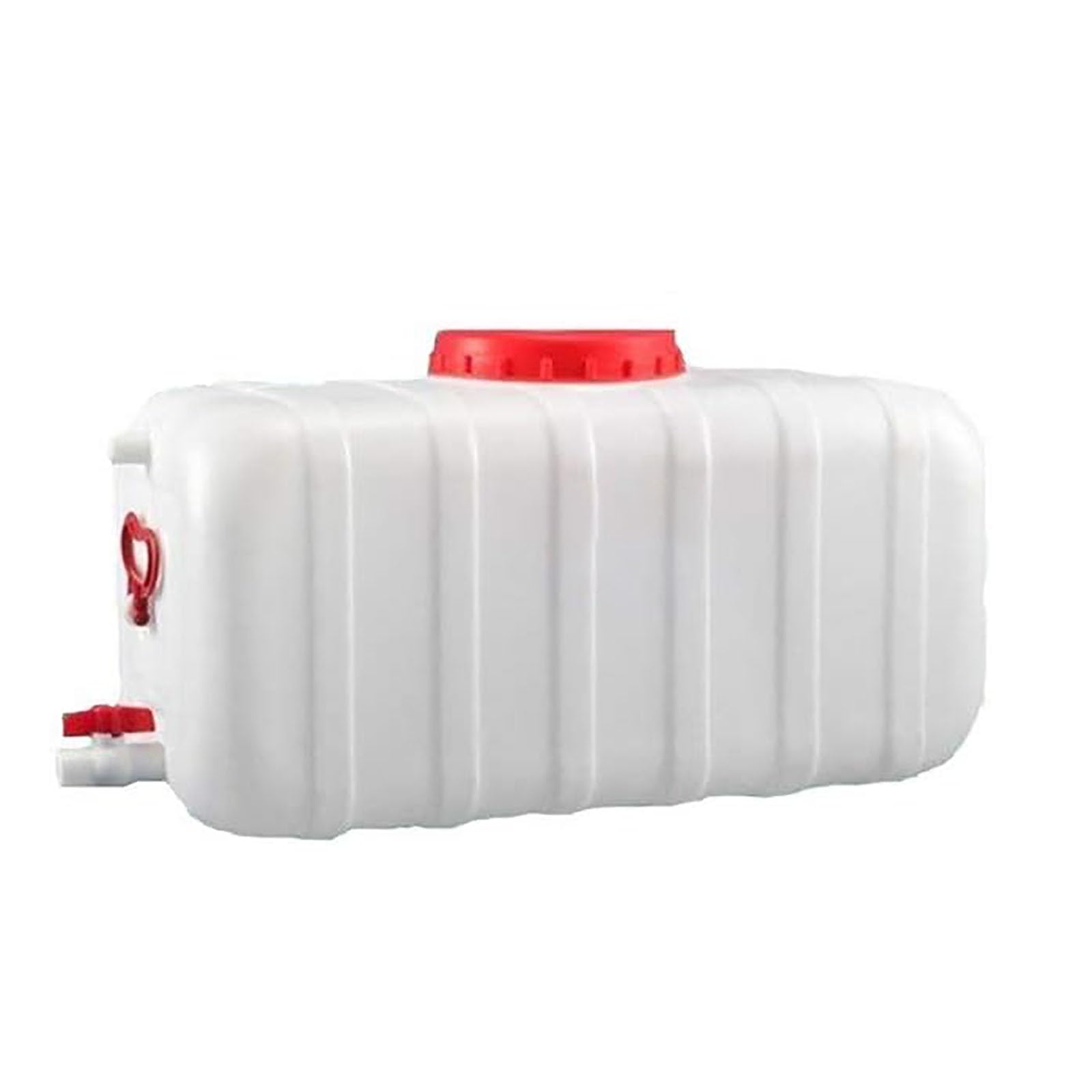 Tanica Acqua con Rubinetto Tanica con Rubinetto Campeggio Grande capacità tanica per Acqua Quadrata plastica Serbatoio per Acqua Potabile per Roulotte Camper Campeggio(Size:50L)