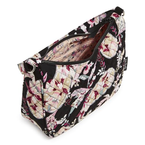 Image of Vera Bradley Women's Cotton Frannie Crescent Crossbody Purse
