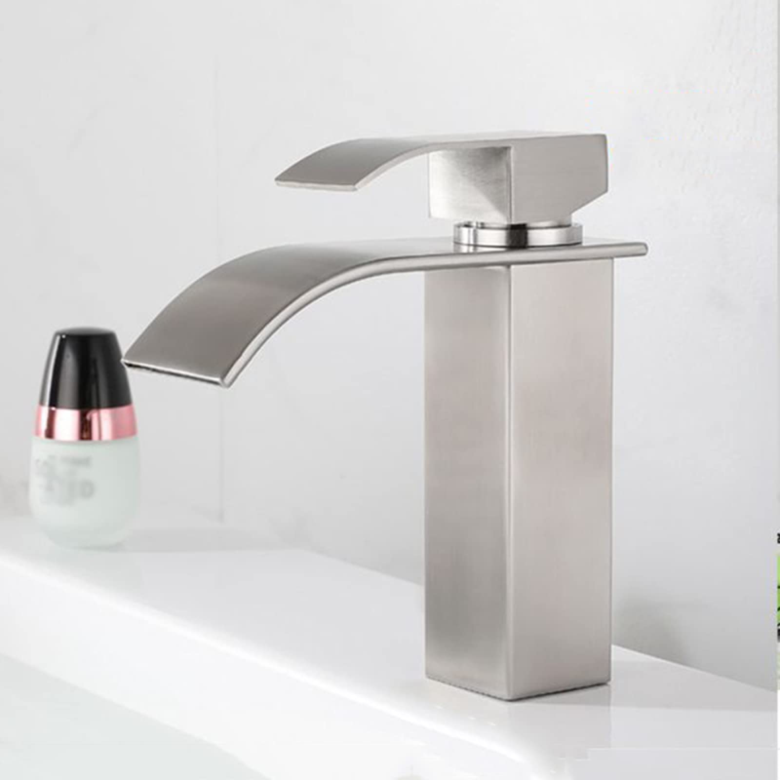 Mitigeur cascade de lavabo en acier inoxydable durable - 7