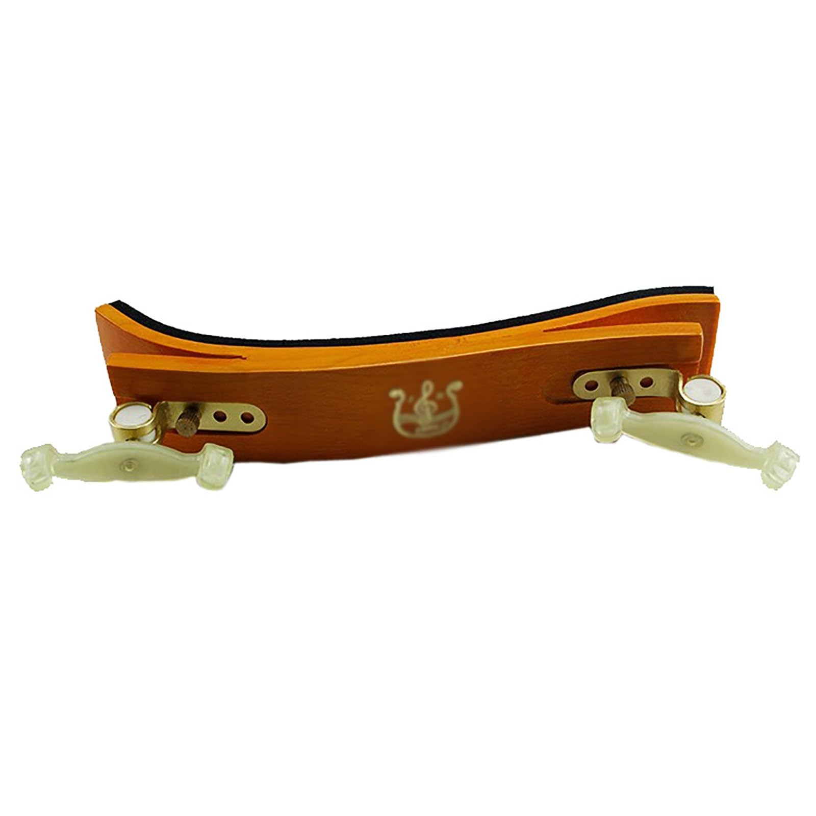 Hombreras de violín， Reposabrazos Ajustable for violín de Madera, Almohadilla for Hombros, reposamuñecas for violín(4/4 3/4)