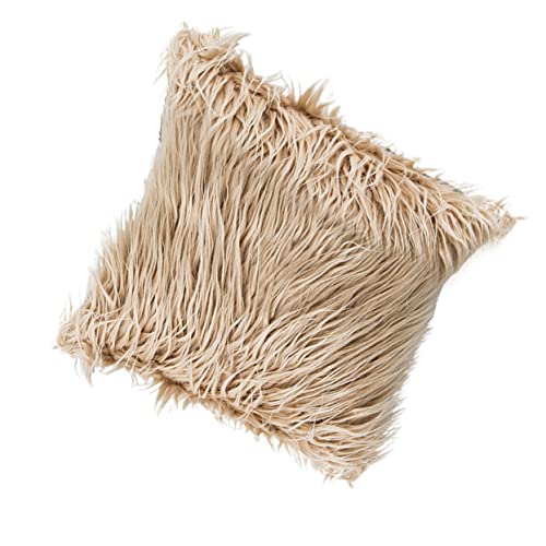 Housses de coussin de qualité supérieure en imitation laine 45x45 - 3