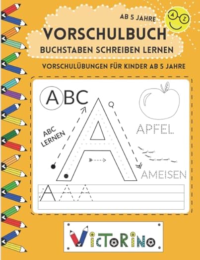 Engl. Leicht Einfach 4 Buchstaben Buchstaben schreiben lernen - Vorschulübungen für Kinder ab 5 Jahre