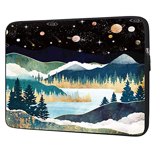 Xmbfz 11.6" -12.5 Inch Laptop Bag Neoprene Notebook Carrying Pouch Chromebook Sleeve Ultrabook Case Tablet Cover Fit Apple Macbook Air Hp Dell Lenovo Asus Samsung (Mountains) #TOP1