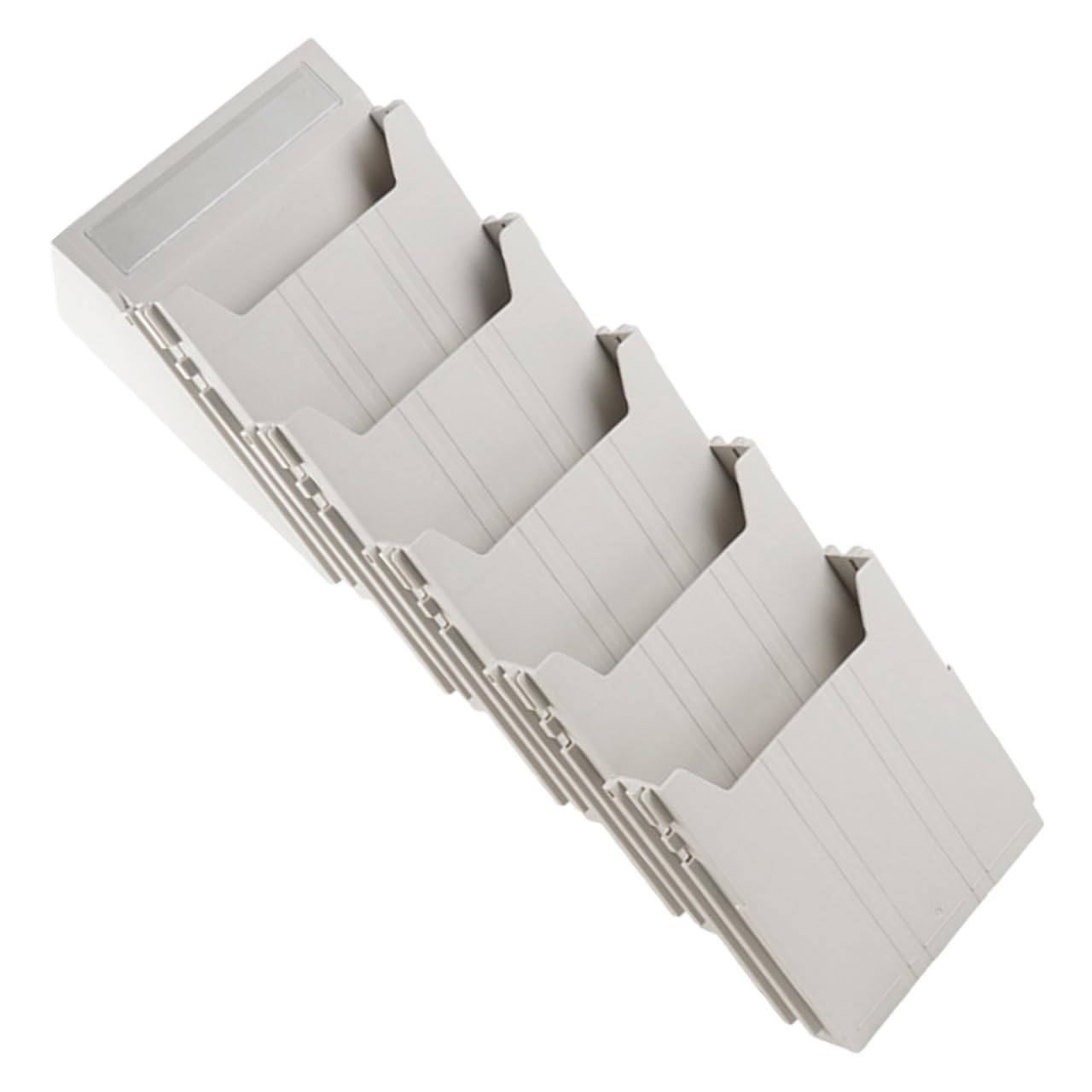 Organiseur de dossiers mural extensible réglable pour optimiser les petits bureaux