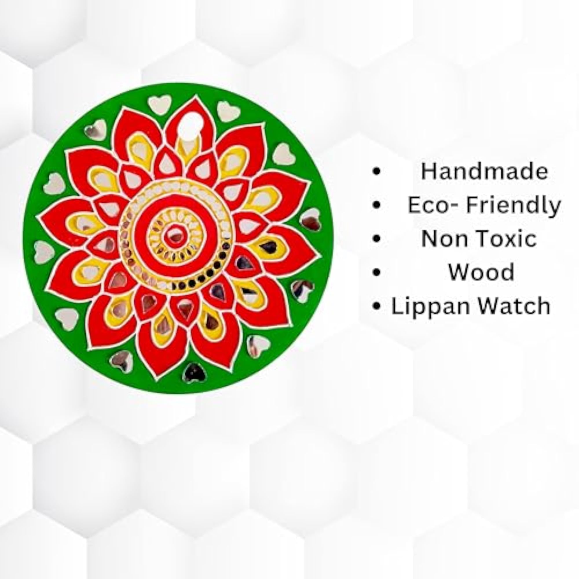 Lippan Art Materials DIY Kit with 2 Premarked MDF Boards