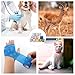 12 Rolls 2 Inch Vet Tape wrap,Cute Colorful Self Adhesive Bandage Vet Non Woven Elastic Cohesive Bandage ,12 Assorted Pet Paw Bandages for Dog Cat Horse Pet Animals Wounds for Wrist Healing Ankle