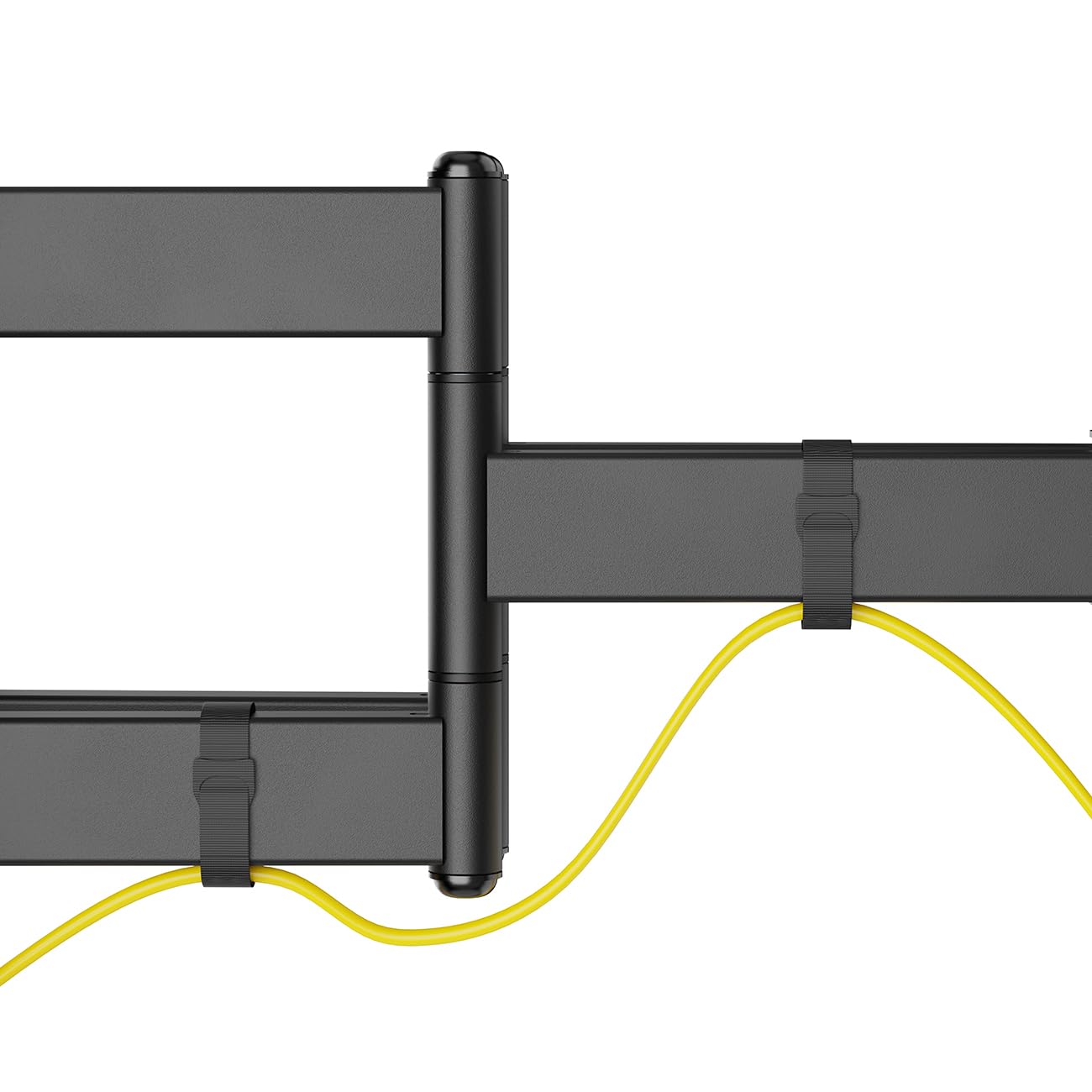 My Wall TV Support Mural orientable pour TV XXL 37-90" jusqu'à 75 kg, inclinable, Extensible de 7 à 16,6 Pouces, Prise en Main, Orientation Horizontale, Design Fin, VESA 200 x 100 à 600 x 400