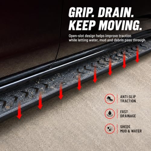 Image of Running Boards Side Steps Fit for Ford Ranger SuperCrew Cab 2019-2026