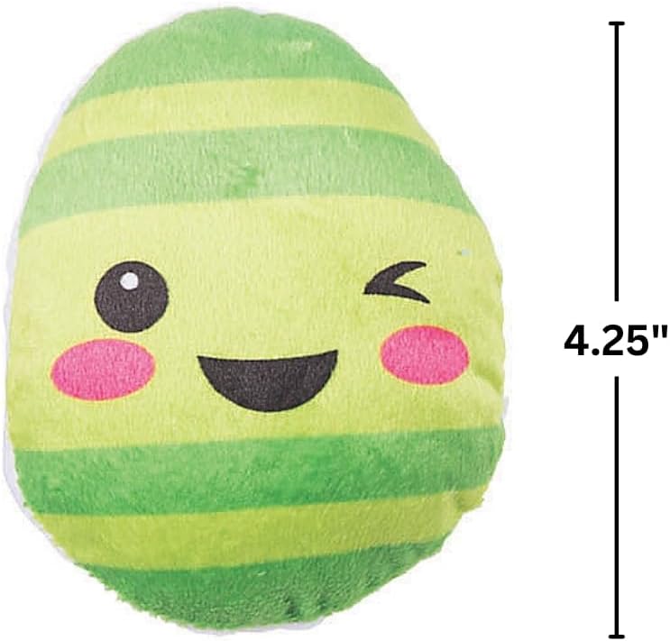 Fun Express Easter ICON Egg Shape Plush Character - Toys - 50 Pieces