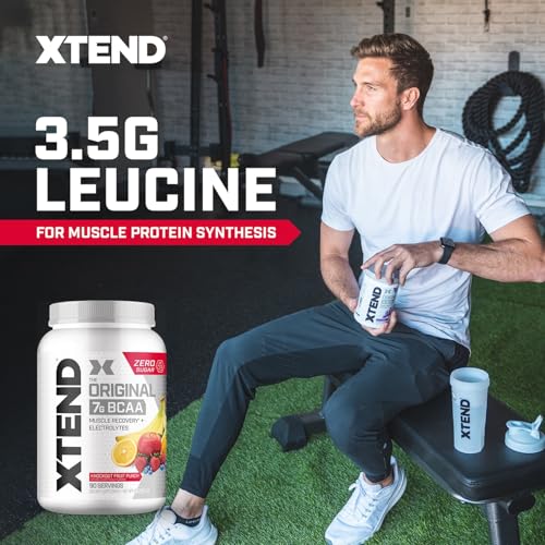image for XTEND Original BCAA Powder Knockout Fruit Punch | Sugar Free Post Work