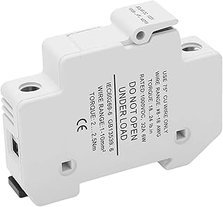 DC Circuit Breaker, 32A 1000V 6W DC Circuit Breaker 1 Pole Air Circuit Breaker PV Circuit Breaker Box Circuit Breaker, Circuit Breakers