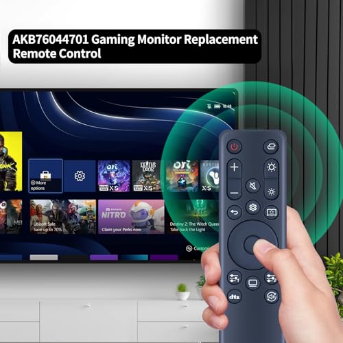 Télécommande AKB76044701 de rechange pour moniteurs gaming LG Ultragear OLED