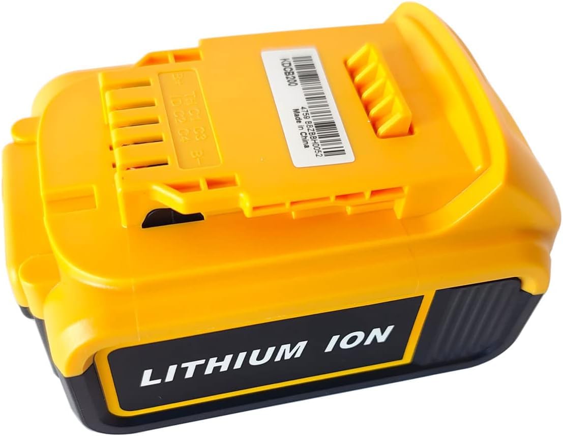 2 baterías de 5,0 Ah para batería Dewalt 18 V DCB201 DCB200 DCB204 DCB184