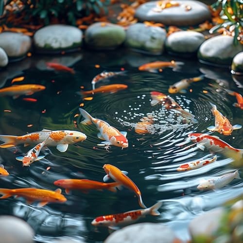 Biling Teichbelüfter Sauerstoffpumpe für Teich Solar, 2,5W Solar Teichbelüfter Sauerstoffpumpe Air Aquarium mit Akk, Sauerstoff Teich Belüftungspumpe 3 Modi 2 Luftsteine für Gartenteich, Angeln