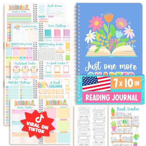 Reading Journal for Women - Book Journal Reading Log Spiral