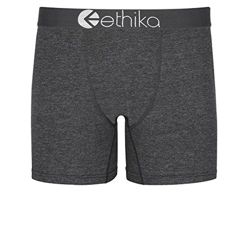 Ethika Mens MID Boxer Brief | *Solids* Modal - Dark Heather