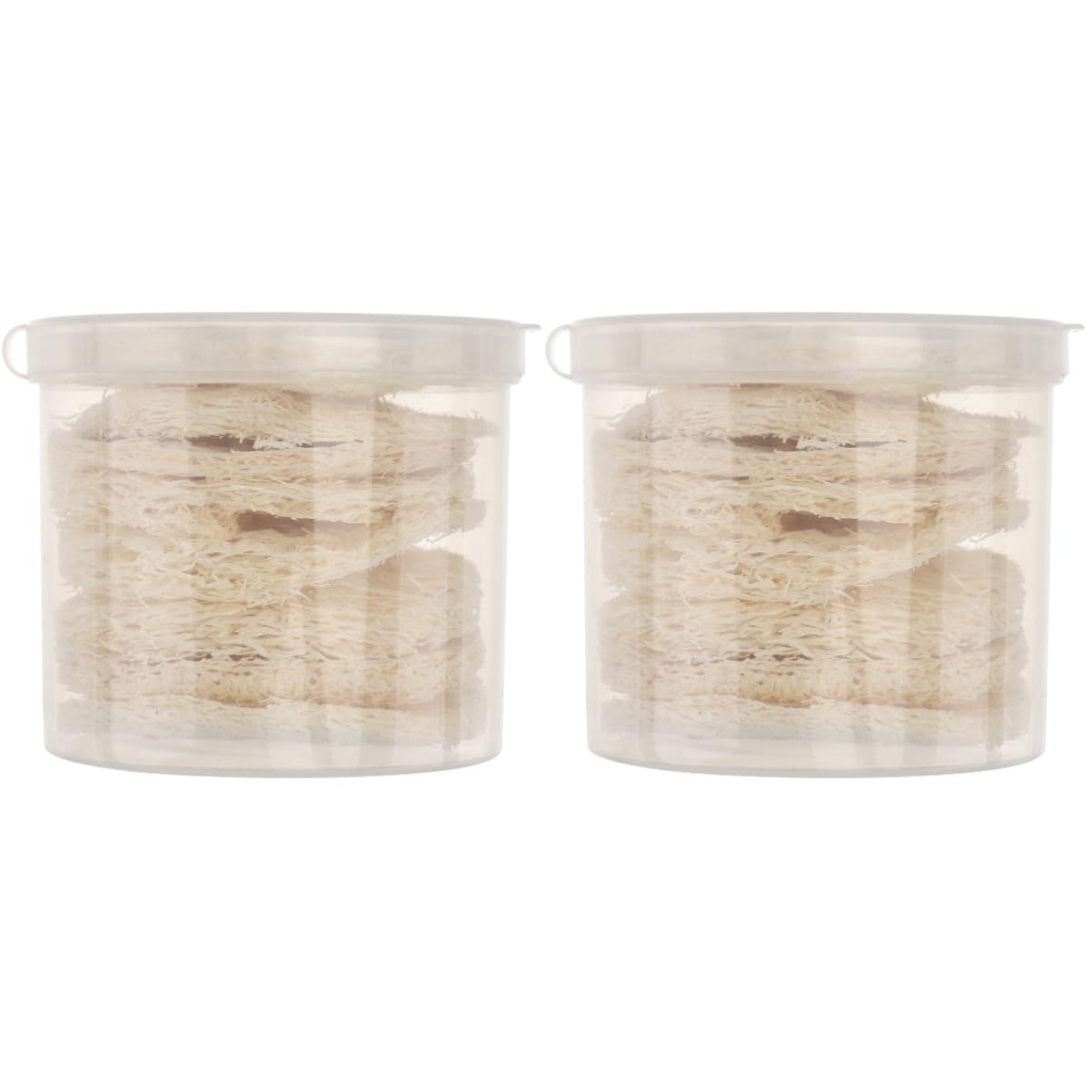 Didiseaon 22 Pcs Loofa Face Pads Facial Loofah Pads Face Makeup Remover Makeup Removing Pads Cotton Wipes Bathing Reusable Face Pads Lolita Accessories Scrub Skin Clean Face Towel