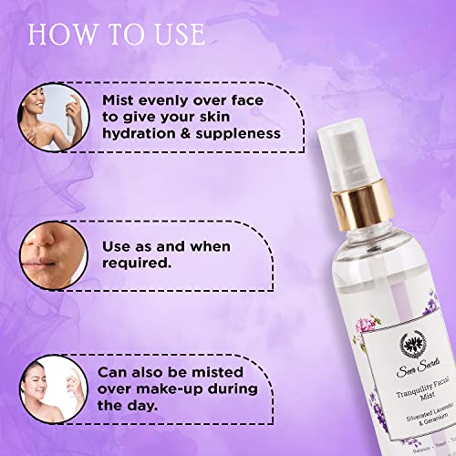 Seer Secrets Natural Facial Mist Toner for Hydrate, Refresh & Tone Skin Suitable for Men & Women|Pack of 100Ml - Image 5