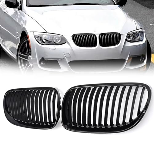 Rejilla frontal negro brillo que rejuvenece tu BMW E92 E93 Facelift de dos puertas 2