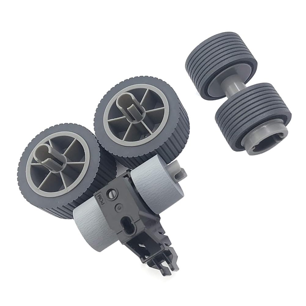 Pick Brake Roller Set PA03740-K010 K011 per Fujitsu fi-7600 fi-7700 fi-7700S Scanner, materiale ABS, compatibile con fi-760LA fi-760JY