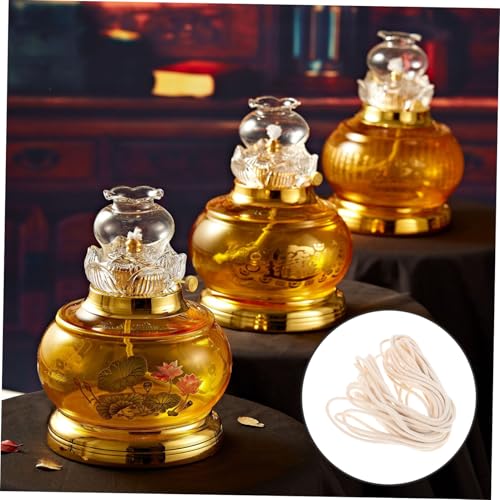 Mecha de algodón para lámpara de aceite 10m miniatura 5