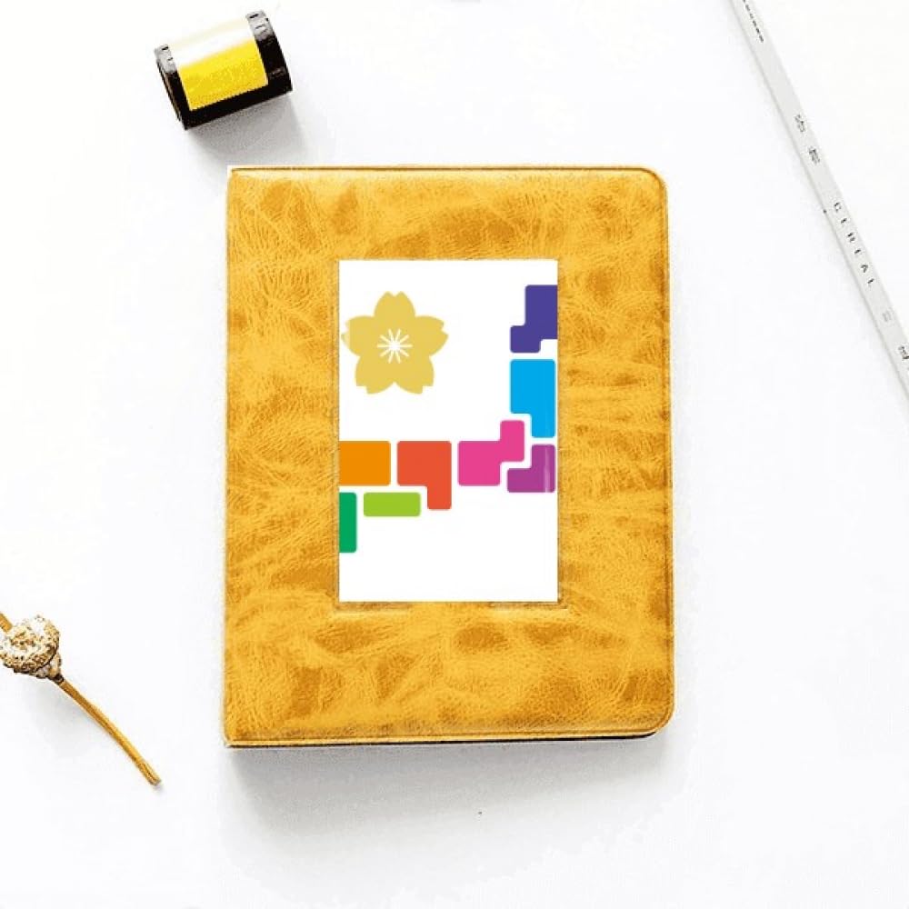 no/no Petal Yellow Love Japanese Expression Photo Album Family Wedding Picture 4x6