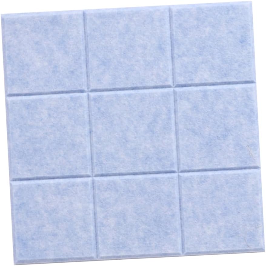 SECFOU 4pcs DIY Felt Photo Display Board Wall-Mounted Message Board Light Blue for Classroom and Home Decoration Safe Odorless Material Design