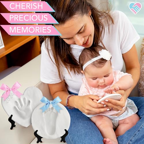 Casting Keepsakes 4099 Luna Bean Baby Handprint & Baby Footprint Kit thumb #2