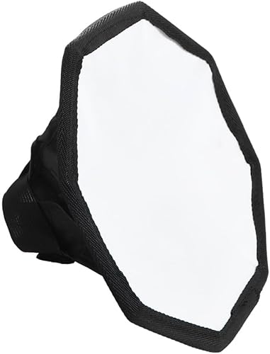 Miniatura 5 de Leadigol 7.9 in Softbox universal octogonal Speedlite,Cámara digital portátil externa Speedlite,Flash Light Softbox Photo Studio Photo Soft Light
