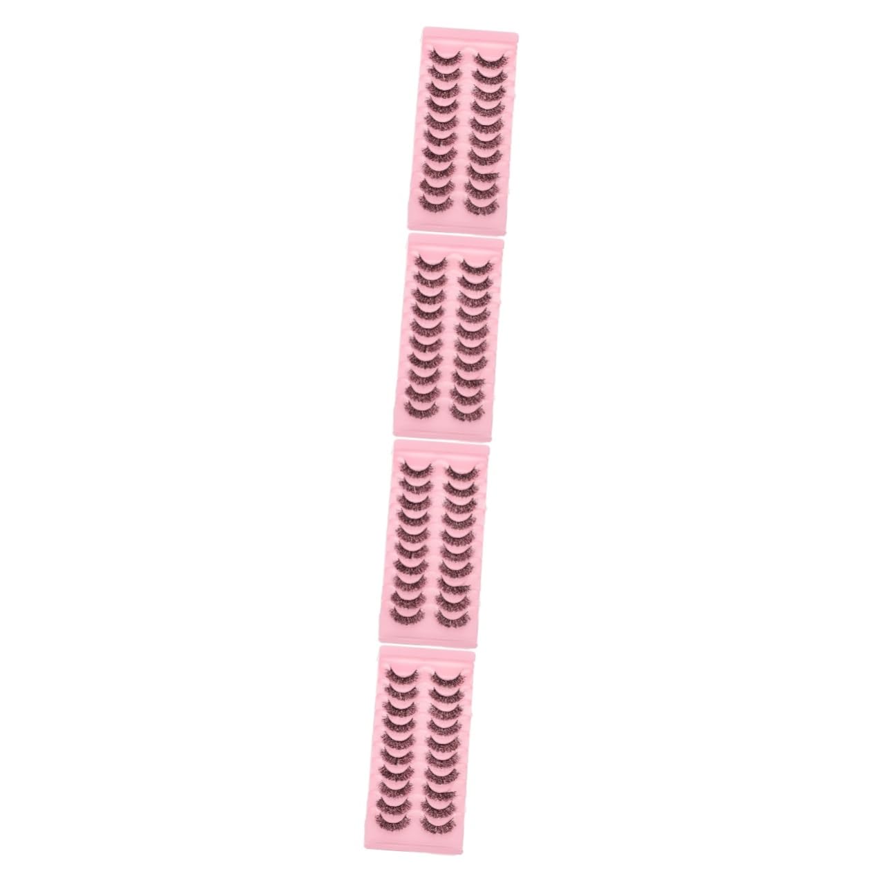 Didiseaon 40 Paia Ciglia finte Ciglia extension a grappolo di singole donne finte naturali artificiale Accessori Mancare Imitazione