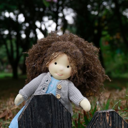 Handmadewaldorfdolllouise12softgirlragdollwithcutestuffedplushidealfirstdollforbabiestoddlers Urban Country Home Decor Handmade waldorf doll louise 12 soft girl rag doll with cute stuffed plush ideal first doll for babies toddlers urban country home decor
