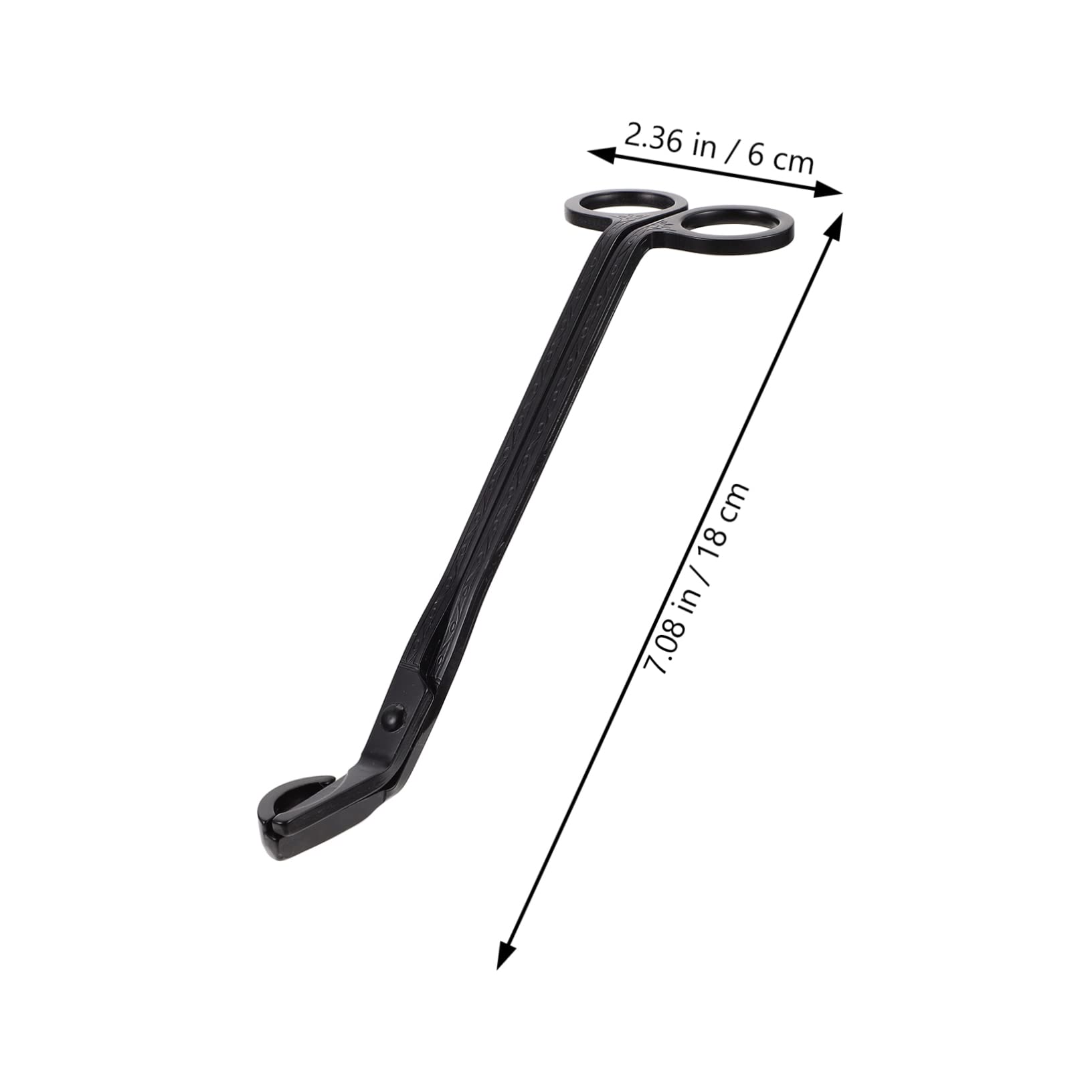 GRIRIW Candle Wick Clippers Snuffer Set 3 Pcs Stainless Steel for Easy Wick Trimming and Extinguishing