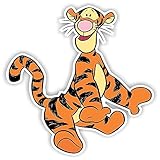 Set of 3 -Set of 3 - Tigger - Full Color CAD Cut Car Logo Sticker