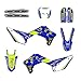 Pegatina Gráfico del Equipo Etiquetas engomadas de la Motocicleta para Sherco SE SEF 125 250 300 450 2017 2018 2018 2019 2020 Team Graphic & Background Decal Kit (Color : Blank)