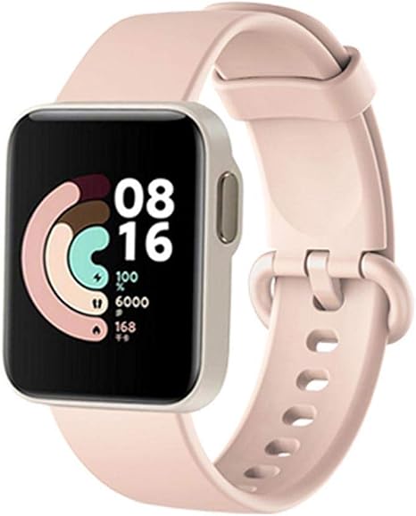 Correas Compatibles para Xiaomi Mi Watch Lite Correa De Reloj Inteligente,  Reemplazo De Silicona Suave Bandas Deportivas Pulseras Brazalete Pulsera  Compatible con Xiaomi Mi Watch Lite Smart-Watch : Amazon.es: Electrónica