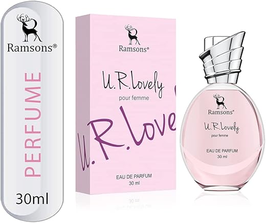 Ramsons – U R LOVELY Eau De Parfum | 30 ML | Perfume For Women | TN – Bergamot, Peach, Orange, Grapefruit, Aquatic | MN – Lilly of the valley, Rose, Jasmine, Cinnamon | BN -…