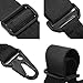 ACEXIER Tactical Two Points Sling Bungee Shoulder Strap Durable Nylon Rifle Belt Heavy Duty Sling for Outdoor Hunting Accessories (Black)