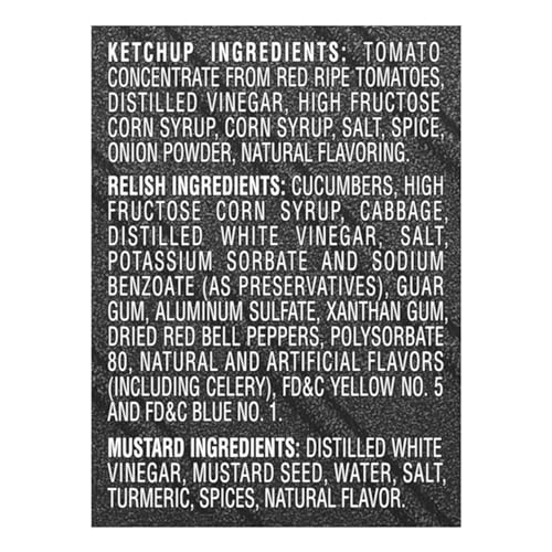 Image of Heinz Tomato Ketchup, Sweet Relish & Yellow Mustard Grill Pack, 3 ct (Pack of 2)