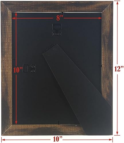 Miniatura 5 de Scholartree Marco de Fotos marrón de 8 x 10 pulgadas con Paspartú, Muestra 8 x 10 pulgadas sin Paspartú o 5 x 7 pulgadas con Paspartú