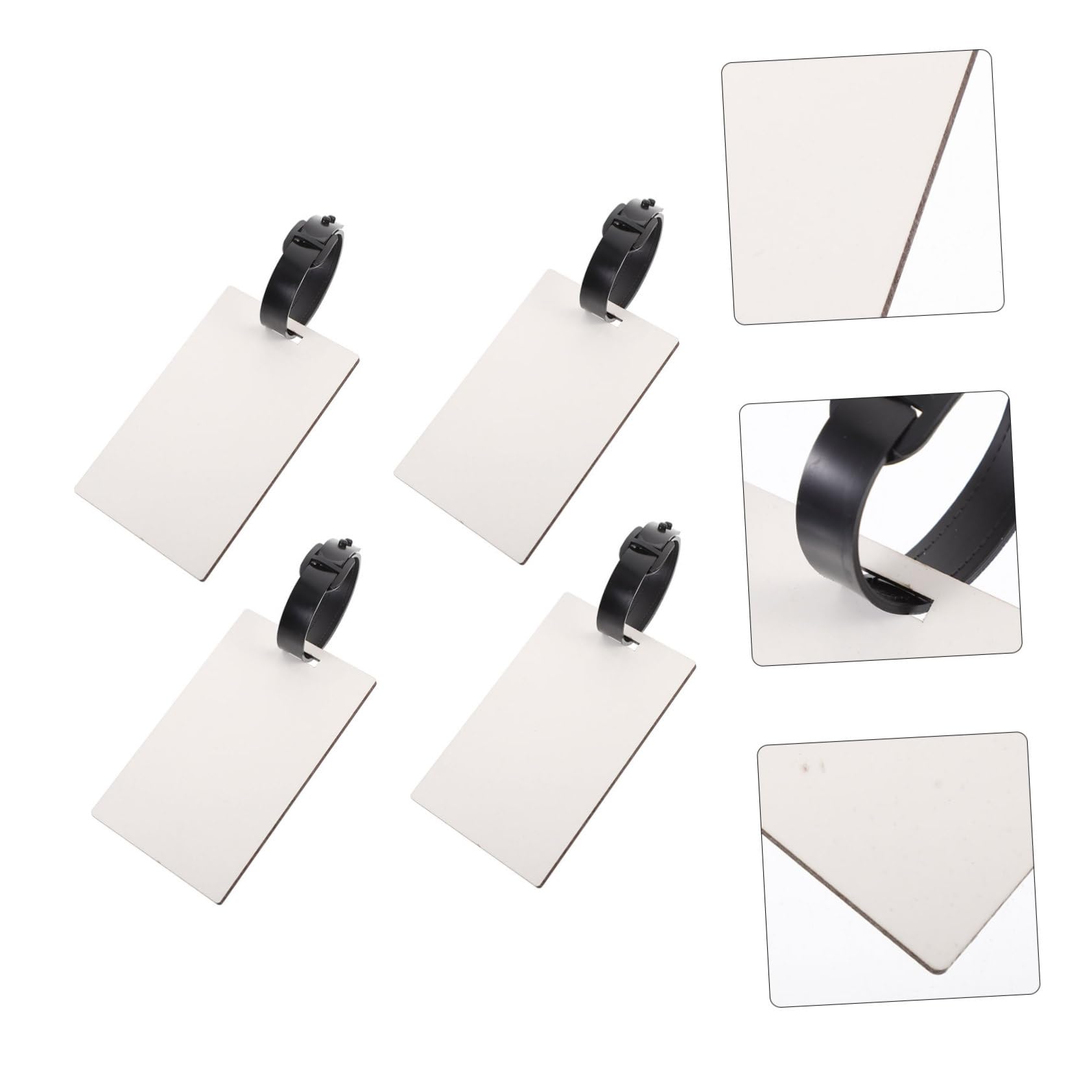 16stücke Diy Blanko Gepäckanhänger Für Wärmeübertragung Sublimationsfähige Kofferlabels Aus Dichteboard Für Individuelle Gestaltung Von Reisegepäck Und Taschen