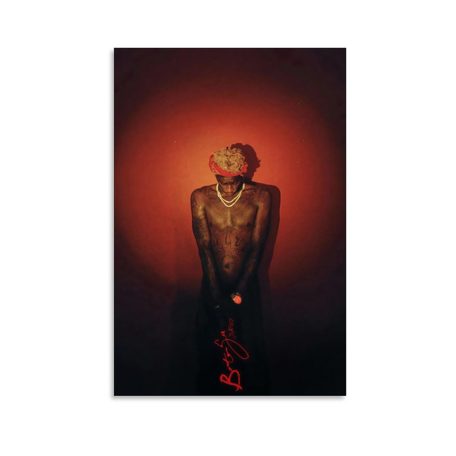DaociErHao Barter 6 By Young Thug Canvas Poster Bedroom Decor Office Room Decor Gift Unframe-style 24x36inch(60x90cm)