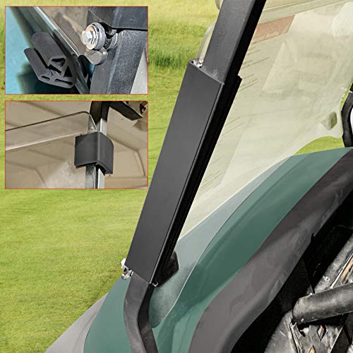 Clubrally Club Car Precedent Golf Cart Windshield Retaining Clips Kits With Screw Nuts Replaceoem#1014441-01,1021630-01 #TOP4