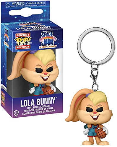 Funko Pop! Keychain: Space Jam 2 - Lola Bunny - Minifigura de Vinilo Coleccionable Llavero Original - Relleno de Calcetines - Idea de Regalo- Mercancia Oficial - Movies Fans - Minifigura