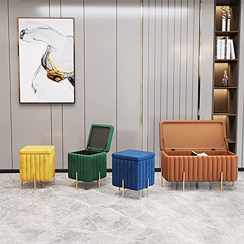 Banc ottoman de rangement idéal pour la chambre ou la coiffeuse